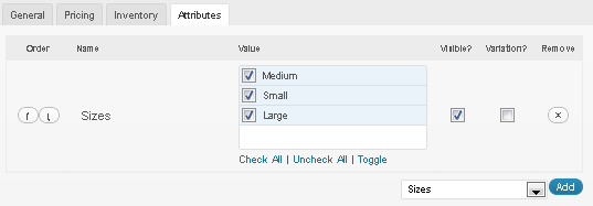 attributes