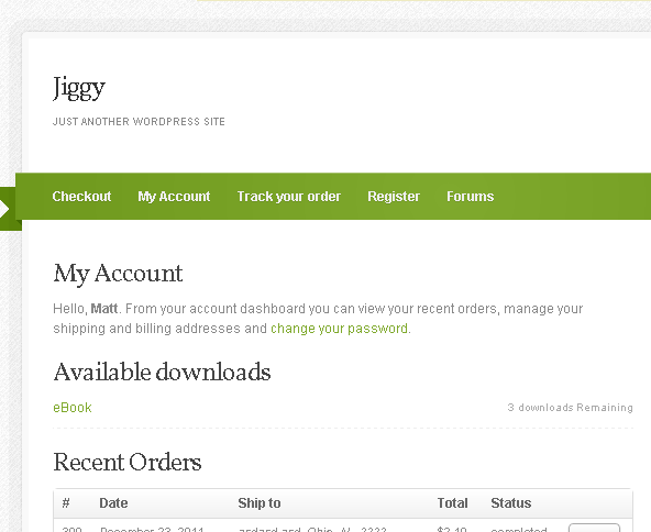 my account