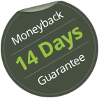 Moneyback 14 Days Guarantee