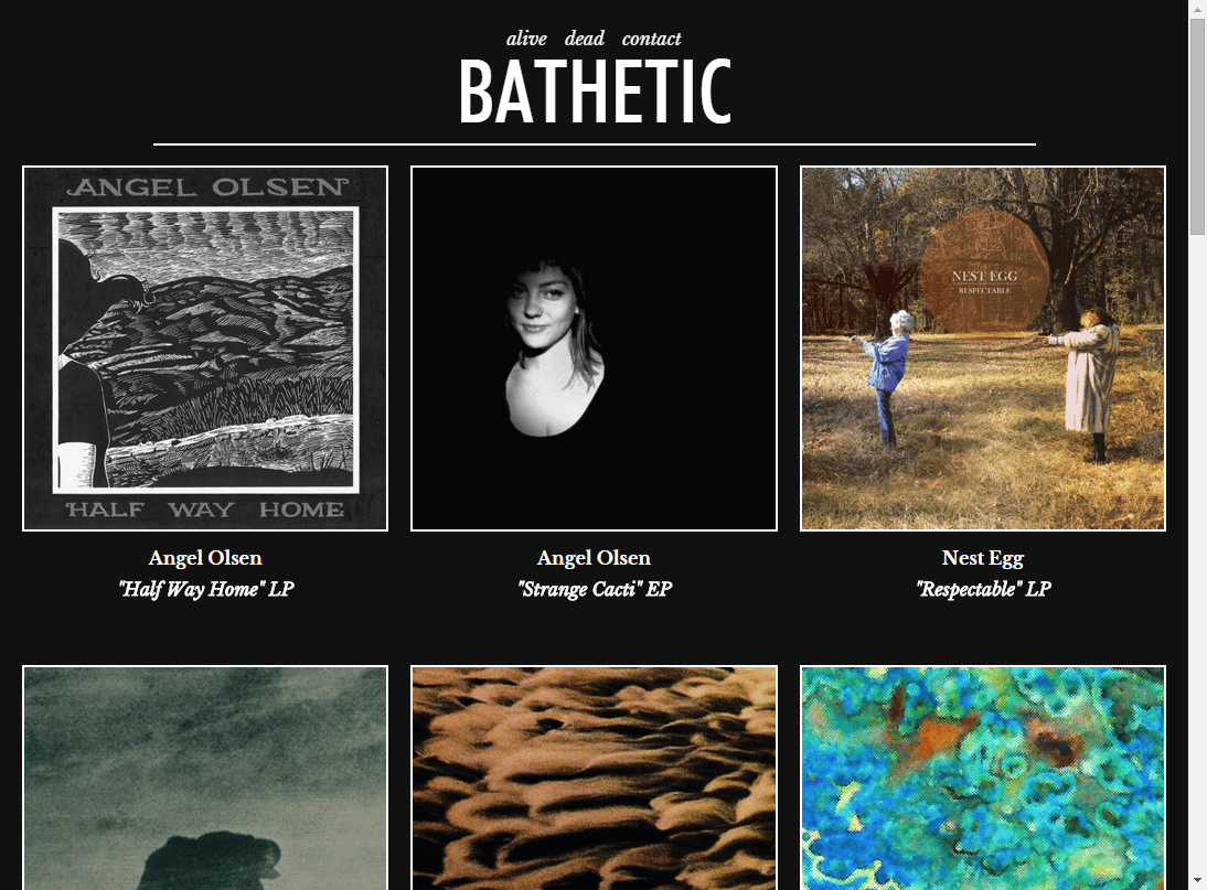 Bathetic Records